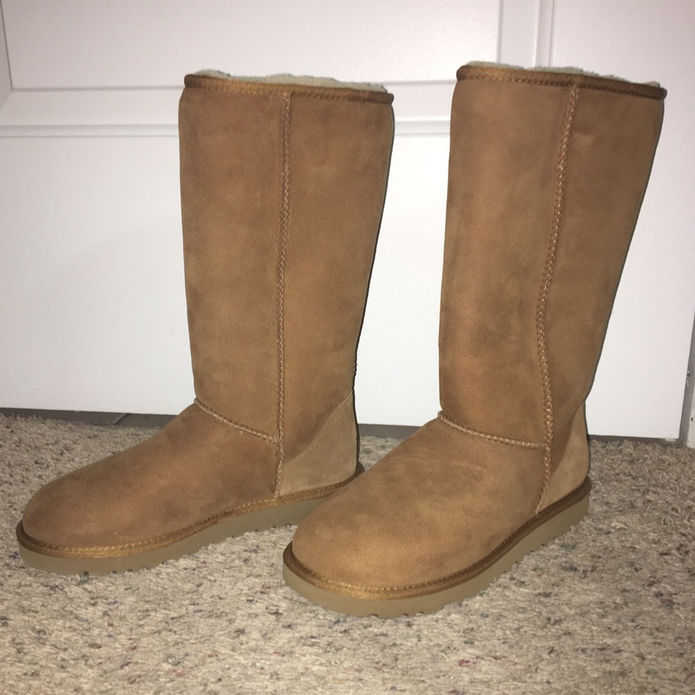Ugg Classic Tall-Chestnut & Care Kit